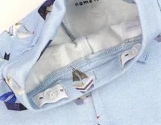 Name It chambray blue sailboat bukser